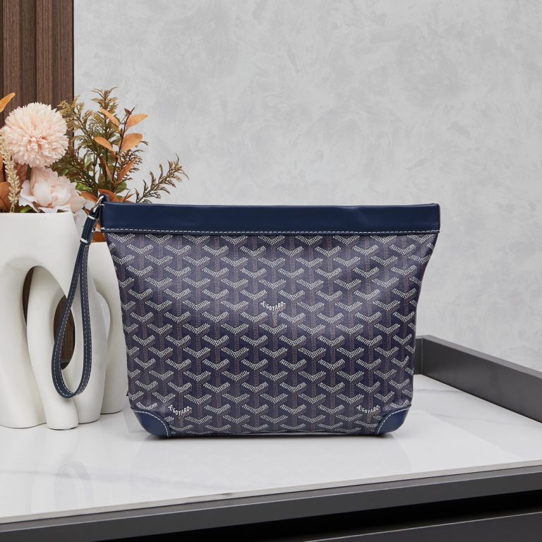 Goyard High Quality Women Man Clutch zipper small capacity Dogtooth Pattern 24x32x22cm LB185 (9)