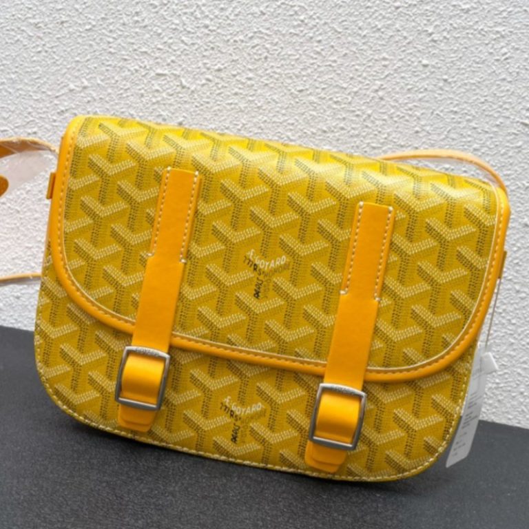 Goyard High Quality Women Man Flap messenger bag small capacity Shoulder Strap Dogtooth Pattern 25x10x18cm LB188 (13)