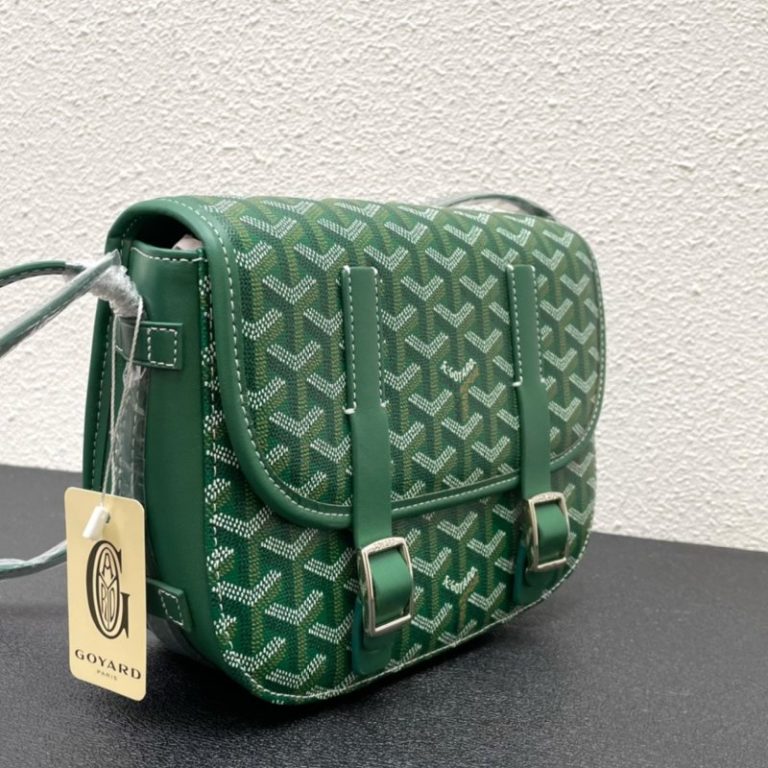 Goyard High Quality Women Man Flap messenger bag small capacity Shoulder Strap Dogtooth Pattern 25x10x18cm LB188 (6)