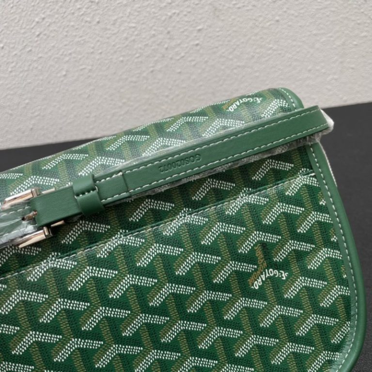 Goyard High Quality Women Man Flap messenger bag small capacity Shoulder Strap Dogtooth Pattern 25x10x18cm LB188 (8)