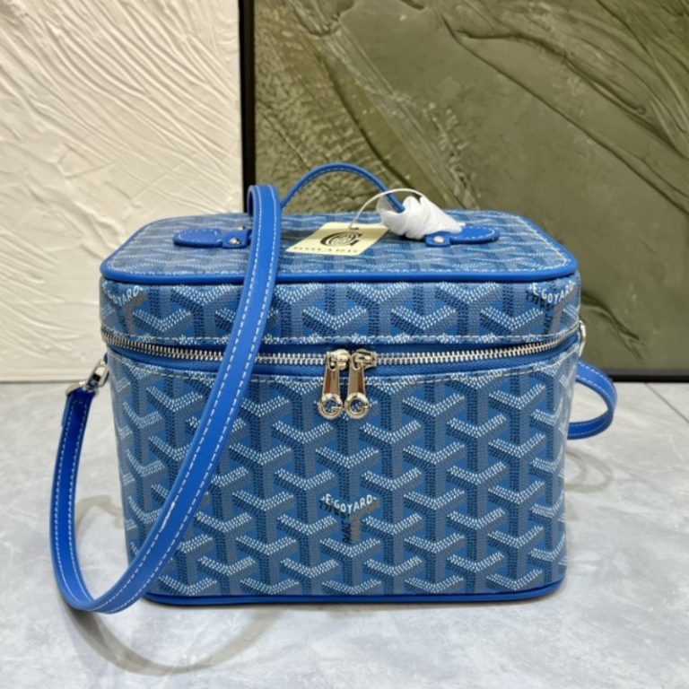 Goyard High Quality Women Man Small camera bag zipper small capacity Dogtooth Pattern 21x15x14cm LB186 (1)