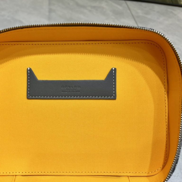 Goyard High Quality Women Man Small camera bag zipper small capacity Dogtooth Pattern 21x15x14cm LB186 (10)