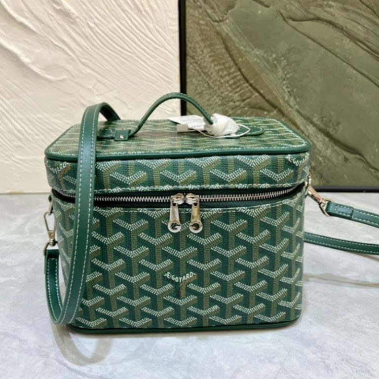 Goyard High Quality Women Man Small camera bag zipper small capacity Dogtooth Pattern 21x15x14cm LB186 (12)