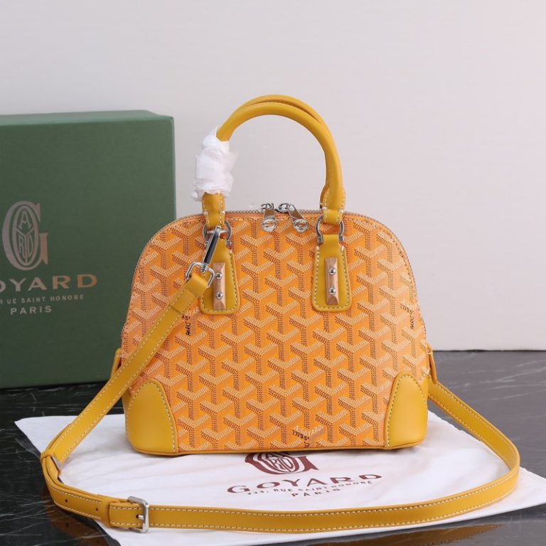 Goyard High Quality Women Shell Tote Zipper Crossbody Bag Long Shoulder Strap Dogtooth Pattern 23x18x10cm LB187 (5)