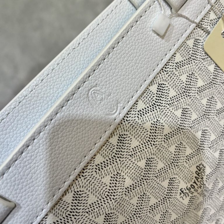 Goyard High Quality Women Tote Handbag Double-sided Mini Shoulder Bag Dogtooth Pattern 35x26x16cm LB183 (1)