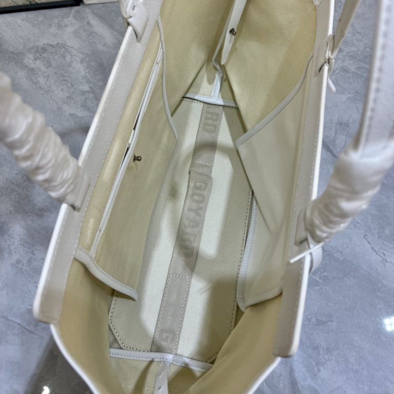 Goyard High Quality Women Tote Handbag Double-sided Mini Shoulder Bag Dogtooth Pattern 35x26x16cm LB183 (2)