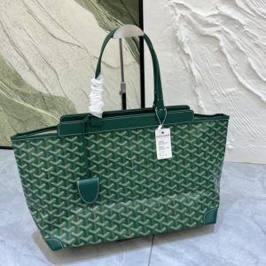 Goyard High Quality Women Tote Handbag Double-sided Mini Shoulder Bag Dogtooth Pattern 35x26x16cm LB183
