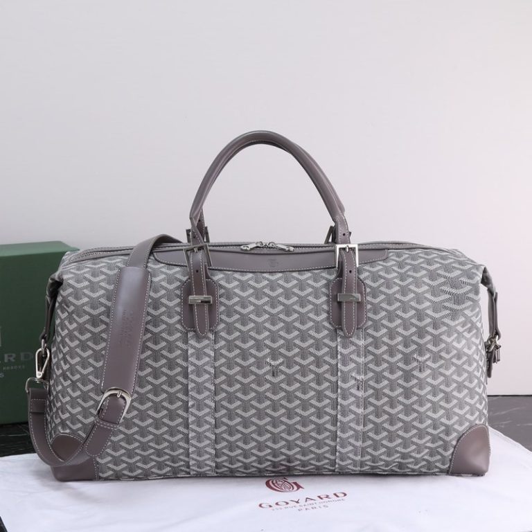Goyard High Quality Women Travel bag messenger handbag large capacity Dogtooth Pattern 45x30x22cm LB188 (1)