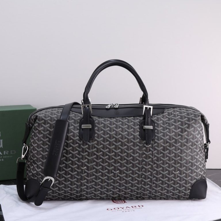 Goyard High Quality Women Travel bag messenger handbag large capacity Dogtooth Pattern 45x30x22cm LB188 (12)