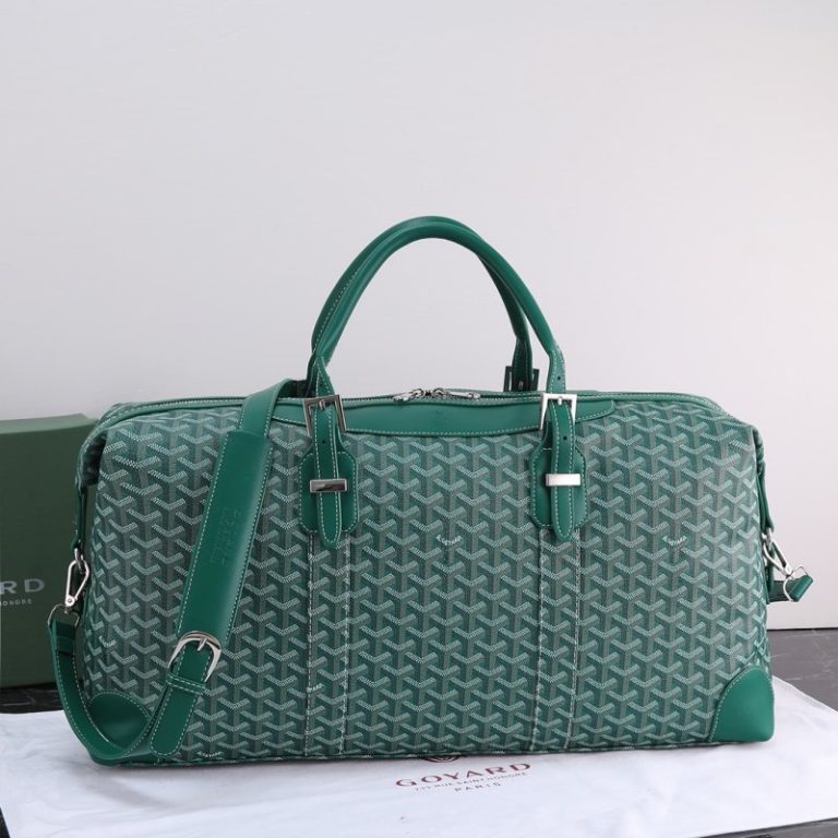 Goyard High Quality Women Travel bag messenger handbag large capacity Dogtooth Pattern 45x30x22cm LB188 (3)