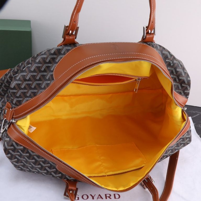 Goyard High Quality Women Travel bag messenger handbag large capacity Dogtooth Pattern 45x30x22cm LB188 (4)