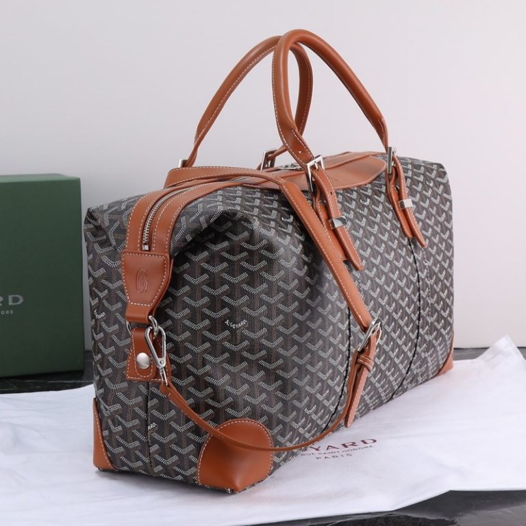Goyard High Quality Women Travel bag messenger handbag large capacity Dogtooth Pattern 45x30x22cm LB188 (8)
