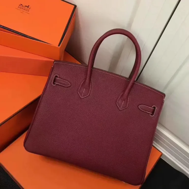 Hermes Etain Epson Birkin Handbag-2