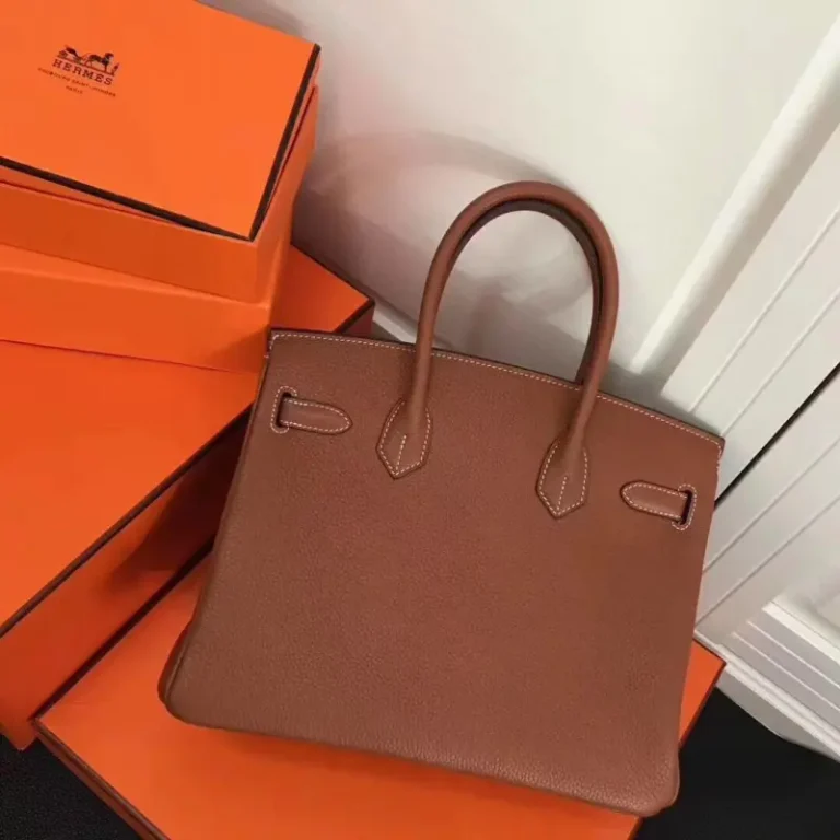 Hermes Etain Epson Birkin Handbag-2