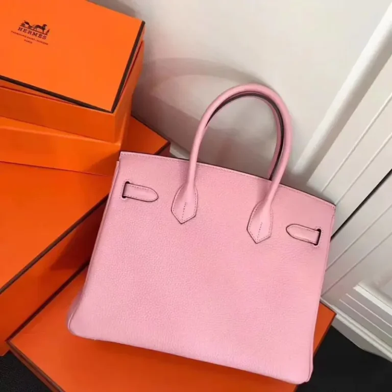 Hermes Etain Epson Birkin Handbag-2