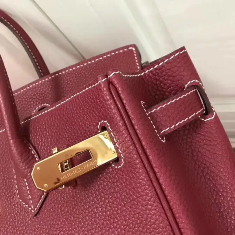 Hermes Etain Epson Birkin Handbag-3