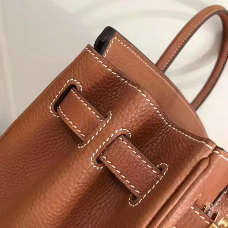 Hermes Etain Epson Birkin Handbag-3