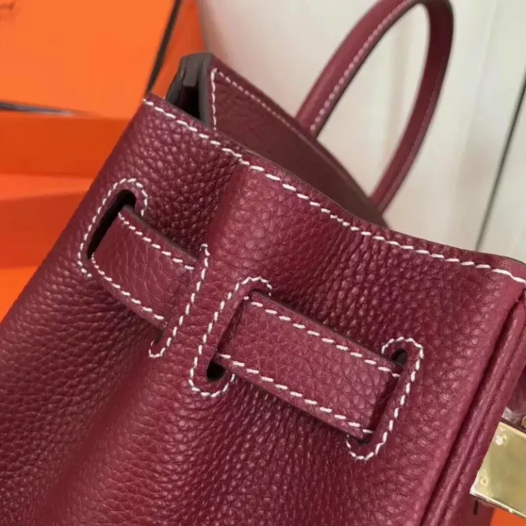 Hermes Etain Epson Birkin Handbag-4