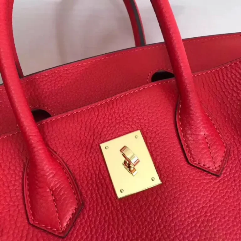 Hermes Etain Epson Birkin Handbag-4