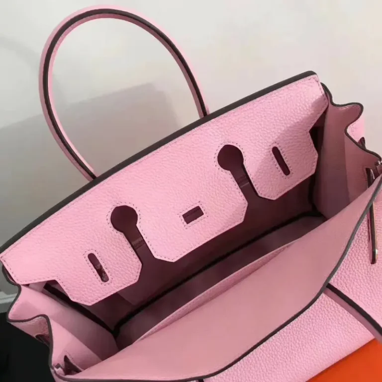 Hermes Etain Epson Birkin Handbag-4
