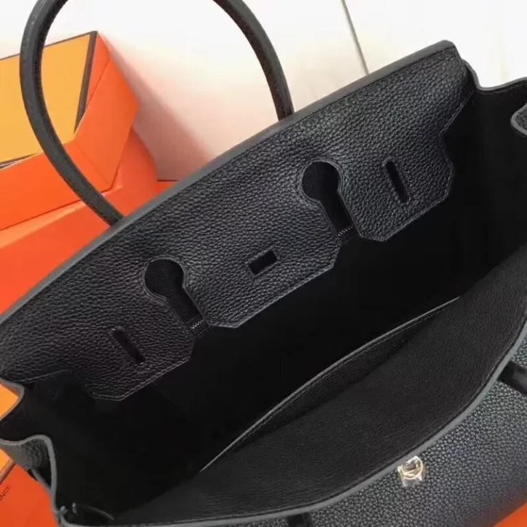 Hermes Etain Epson Birkin Handbag-4