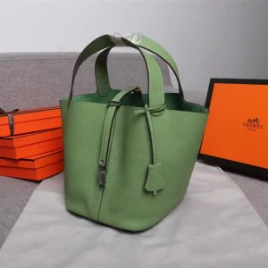 Hermes top quality Taurillon Clemence Picotin Lock bag 18cm/22cm LB214