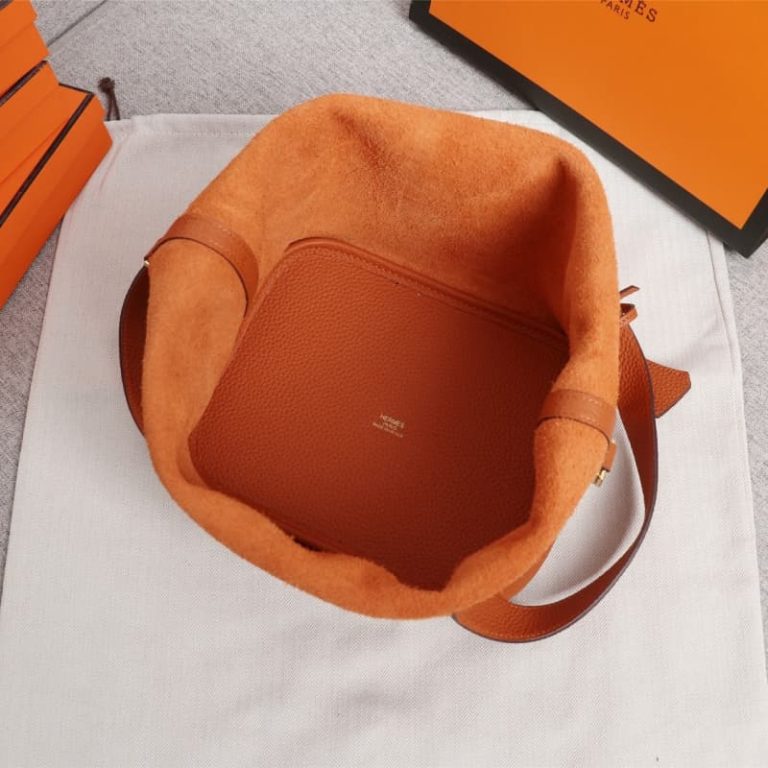 Hermes Taurillon Clemence Picotin Lock bag-4