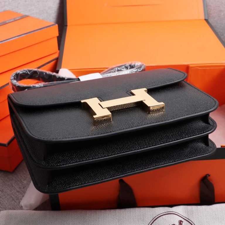 Hermes top quality shoulder zipper purse-10