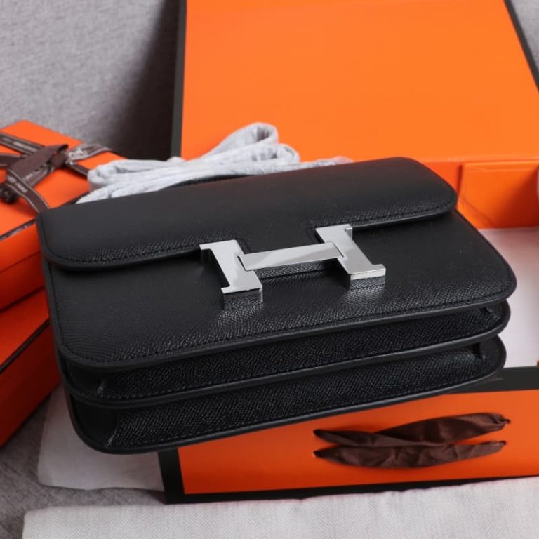 Hermes top quality shoulder zipper purse-10