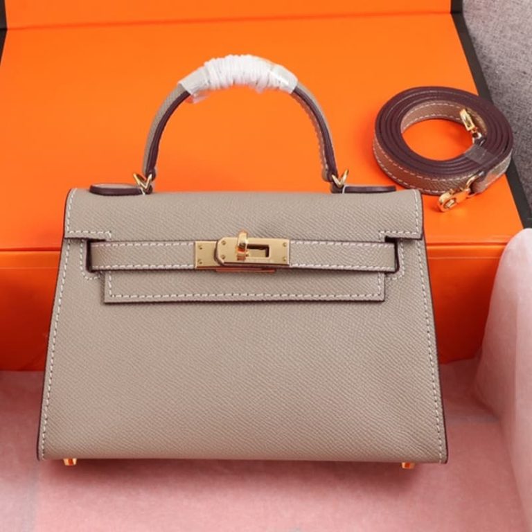 Hermes top quality shoulder zipper purse-3