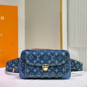 Louis Vuitton high quality Denim Belt Bag 25*6.5*15cm LB140