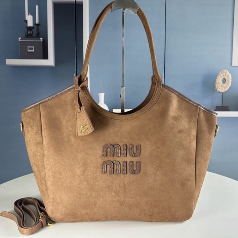 Miu Miu suede tote-1