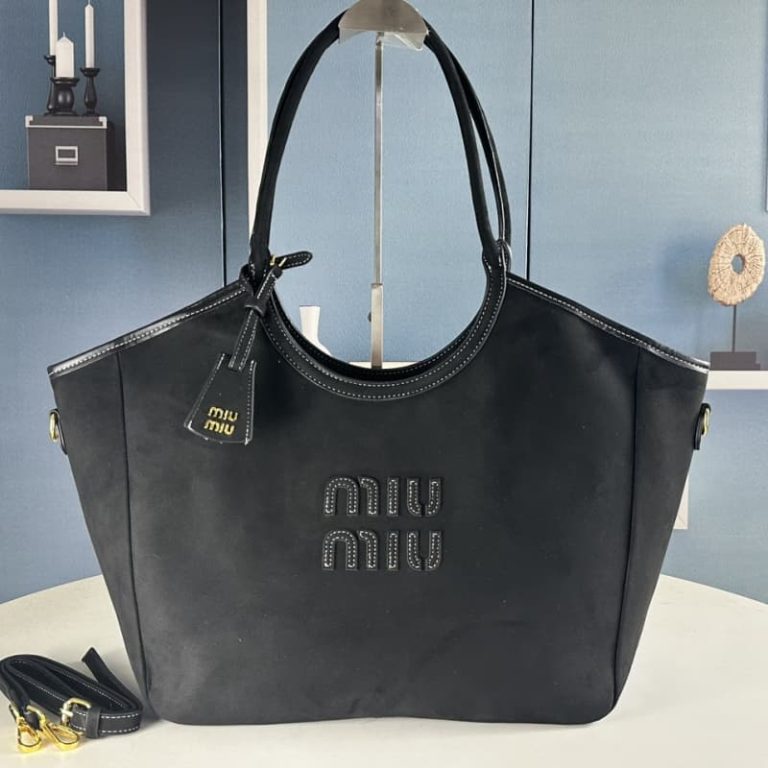 Miu Miu suede tote-2