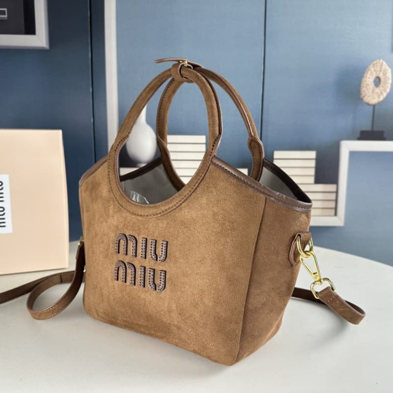 Miu Miu suede tote-3