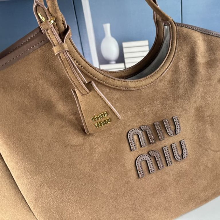 Miu Miu suede tote-3