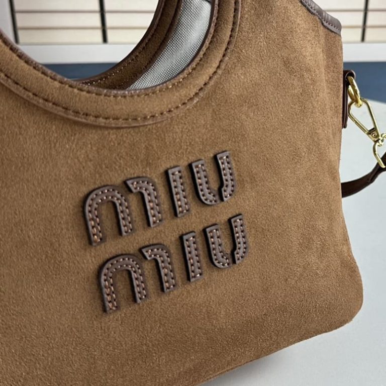 Miu Miu suede tote-5