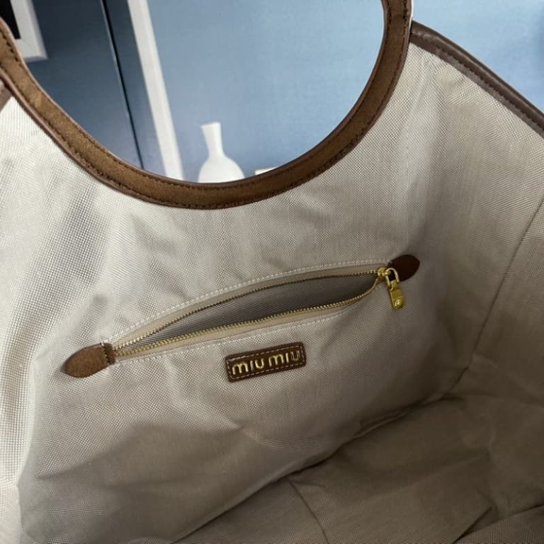 Miu Miu suede tote-6