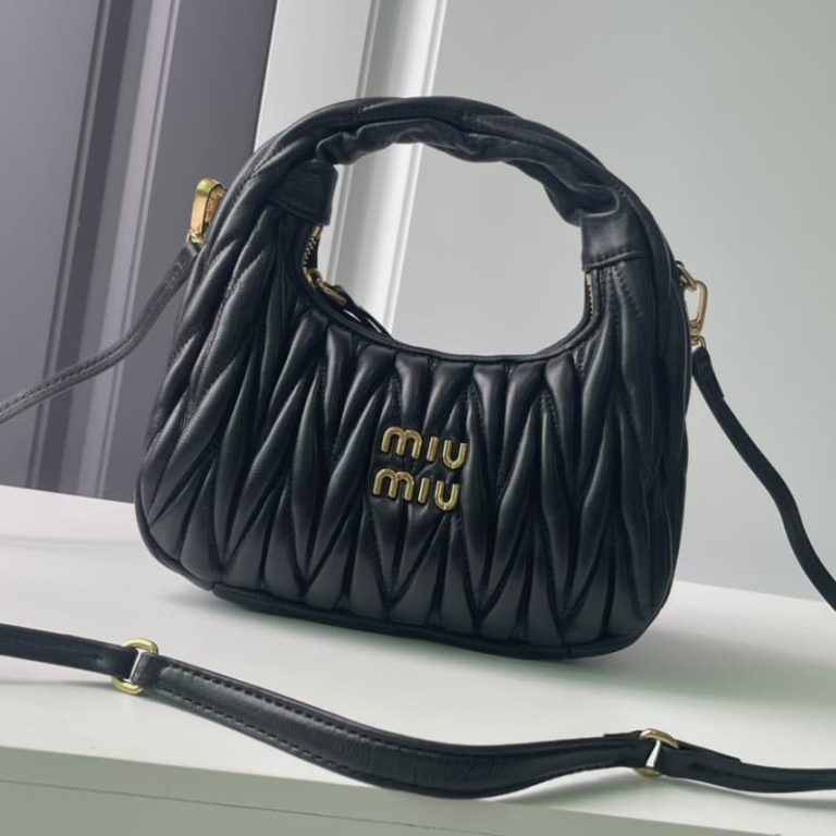 MiuiMiui handbag shoulder bag imported lambskin leather crossbody bag-2