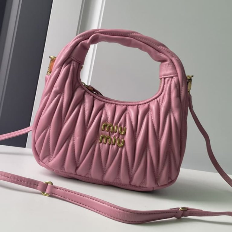 MiuiMiui handbag shoulder bag imported lambskin leather crossbody bag-5