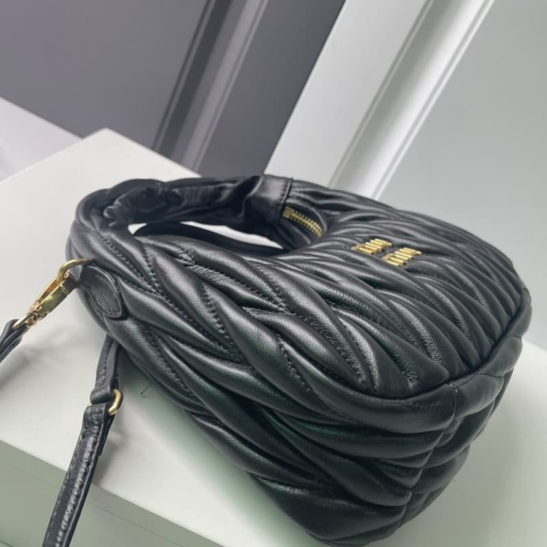 MiuiMiui handbag shoulder bag imported lambskin leather crossbody bag-8