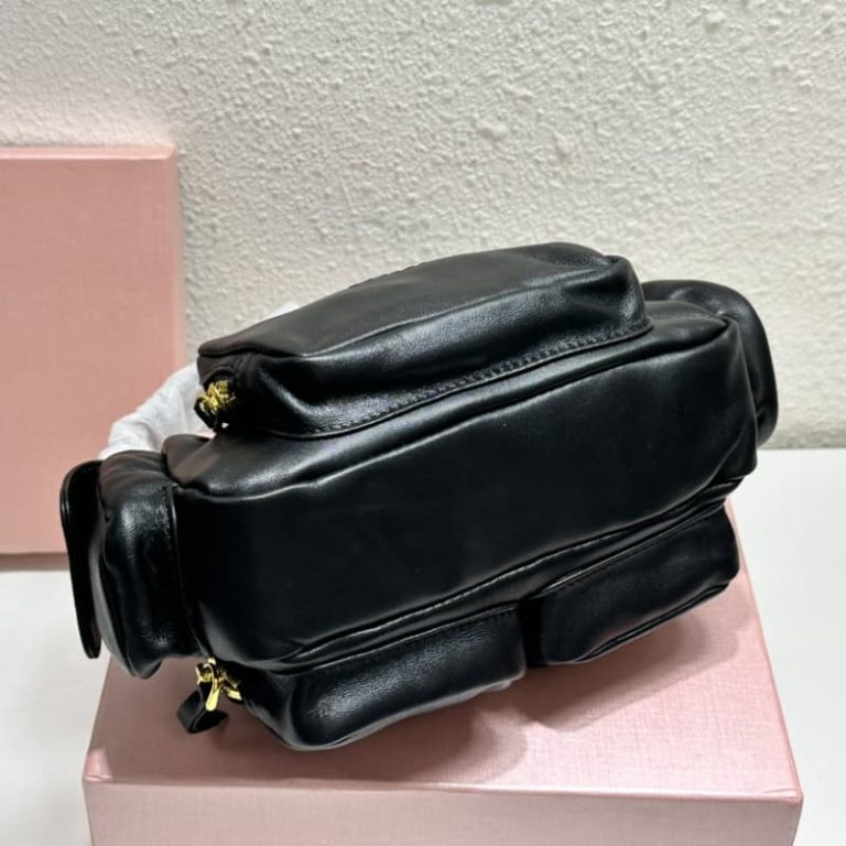 MiuiMiui new biker underarm bag-5