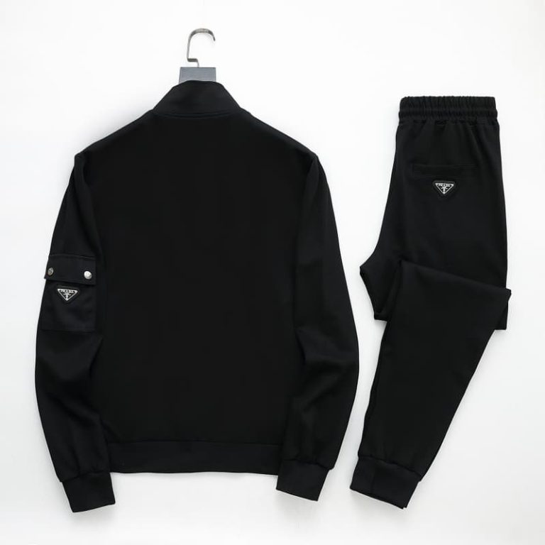 Prada Full Zip Long tracksuits-2