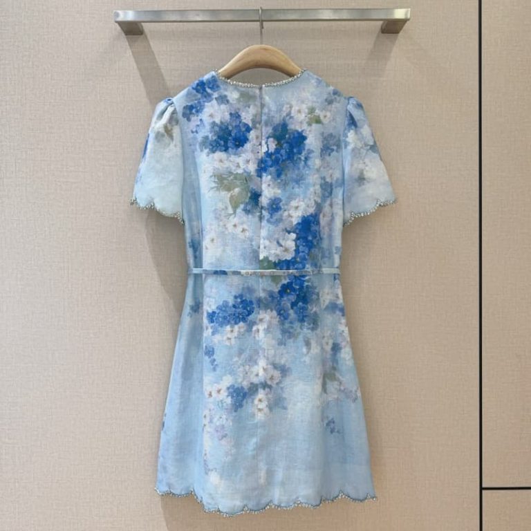 Zimmermann Crush Scalloped Shift Dress-2