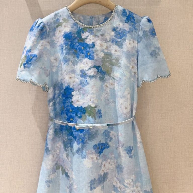 Zimmermann Crush Scalloped Shift Dress-3