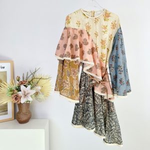 Zimmermann best qualityTallow Asymmetric Mini Dress FZ301