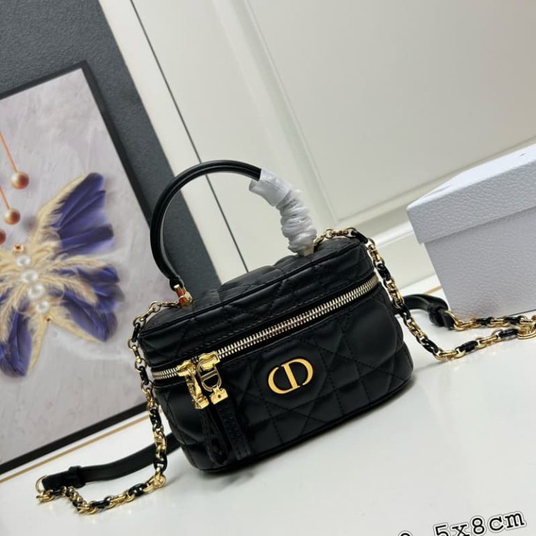 Dior 30 Montaigne Mini Vanity Jacquard-7