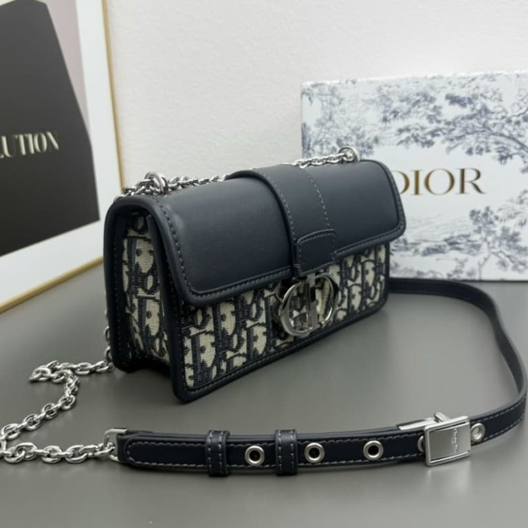 Dior High Quality Classic Flap Designer Shoulder Bag Deluxe Crossbody Women Leather Handbag Black Brown 21126CM-3