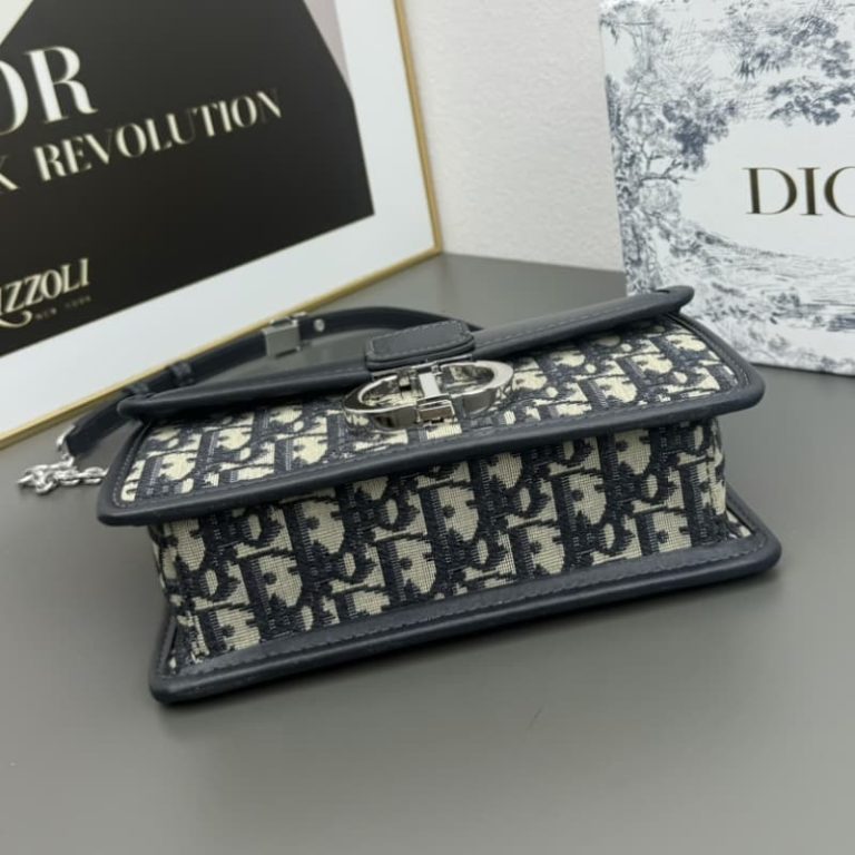 Dior High Quality Classic Flap Designer Shoulder Bag Deluxe Crossbody Women Leather Handbag Black Brown 21126CM-4