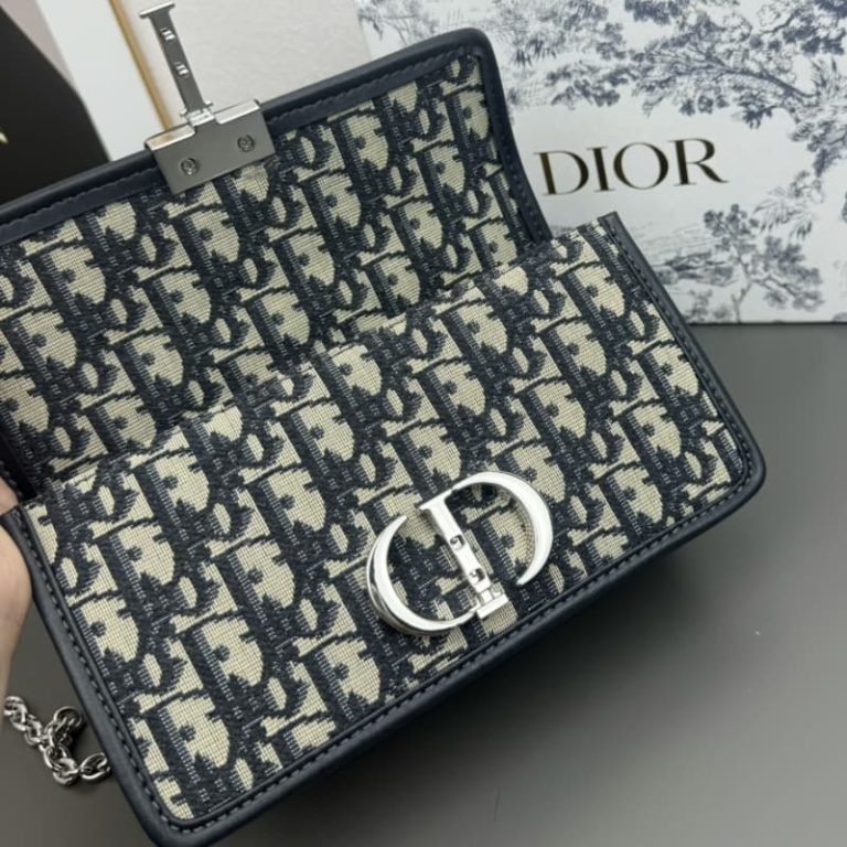 Dior High Quality Classic Flap Designer Shoulder Bag Deluxe Crossbody Women Leather Handbag Black Brown 21126CM-5