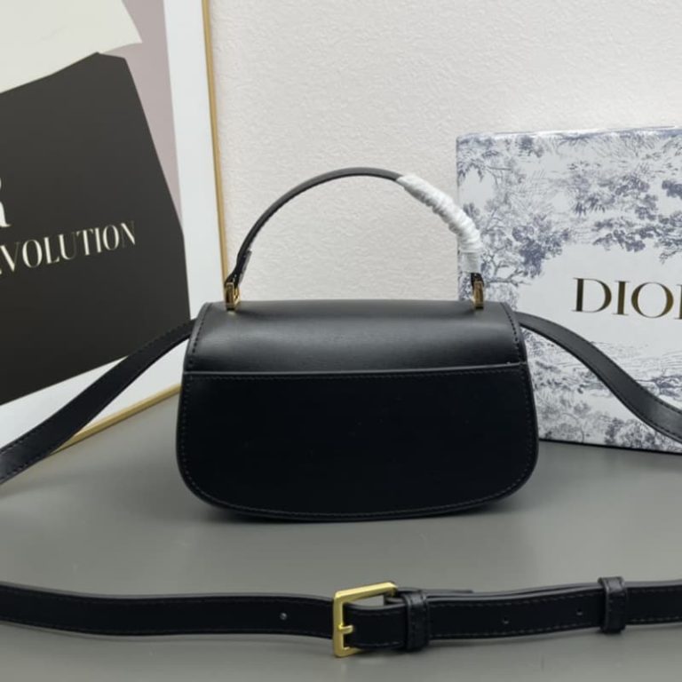 Dior High Quality Flap Metal Logo Design Women Wallet Shoulder Bag Crossbody Black White Almond-6